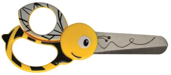Fiskars barn sax med bip mönster