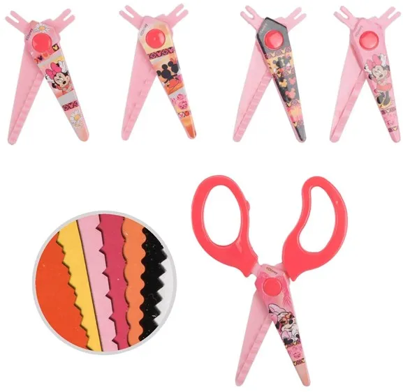 Canenco Minnie Mouse Zigzagsax med 5 Zigzagblad